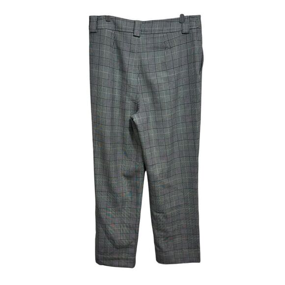 Ganni Check Plaid Phantom Suiting Pleated Window Pane Academia Trouser Pant 8/10 - Picture 2 of 14